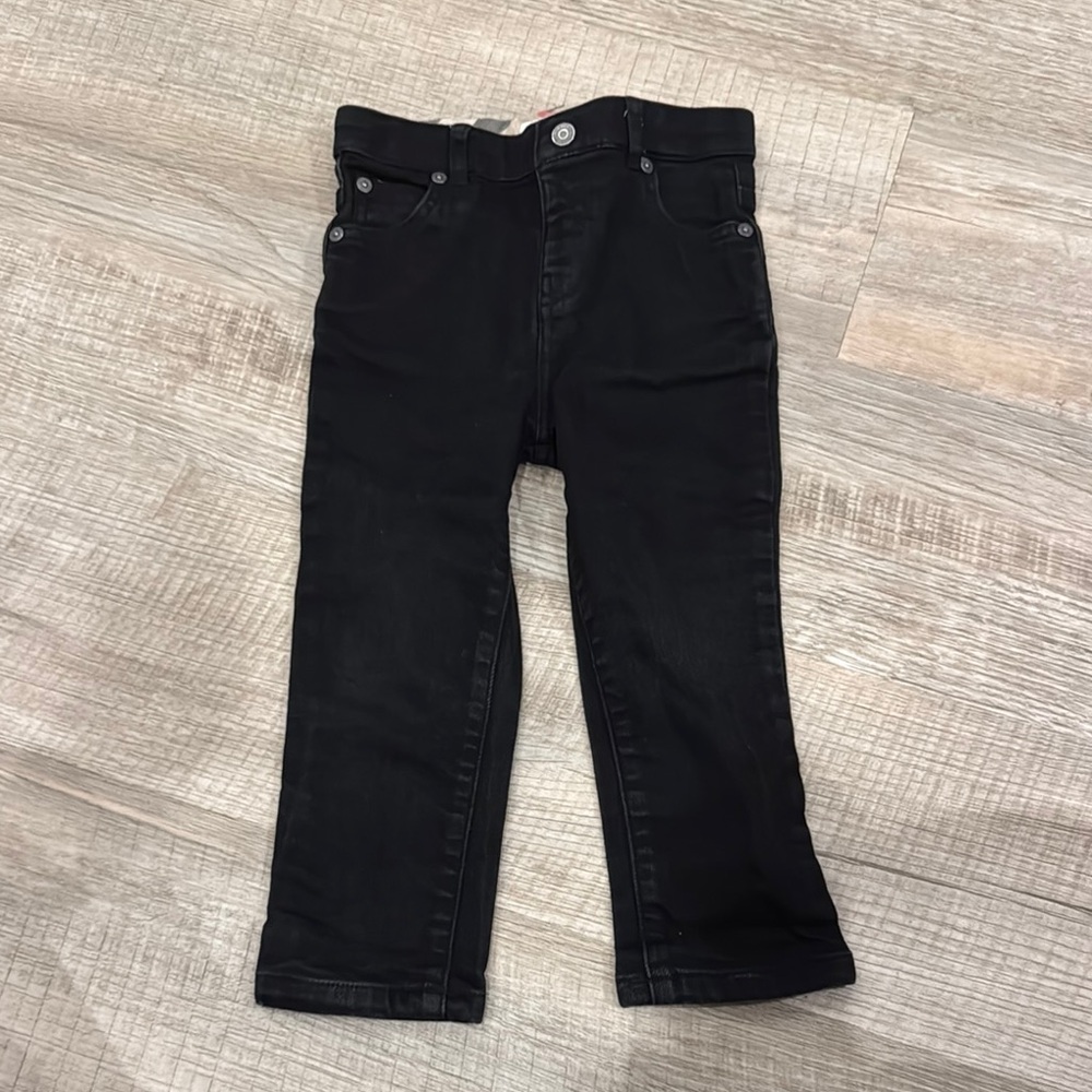 Burberry Kids Black Jeans